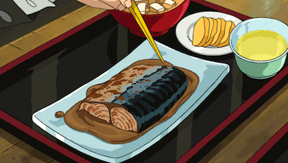 맛있어 보이는 애니 속 음식 움짤 | 인스티즈