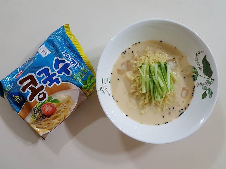 대체로 평 좋은 오뚜기 신제품 콩국수라면.jpg | 인스티즈