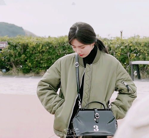 수지 항공점퍼 핏 | 인스티즈