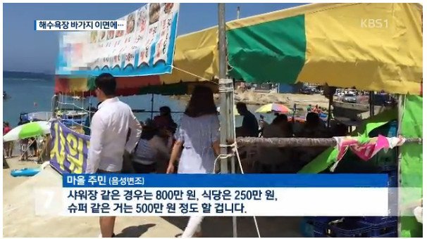 해수욕장 바가지의 이면.jpg | 인스티즈