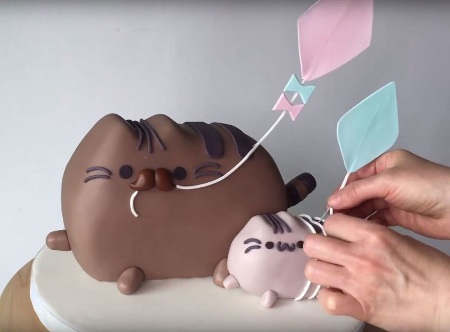 아이들을 위한 고양이 케이크 | 인스티즈