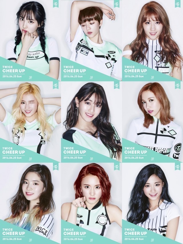 [트와이스] 트둥이들 9명 다있는 9분할 짤들.gif | 인스티즈