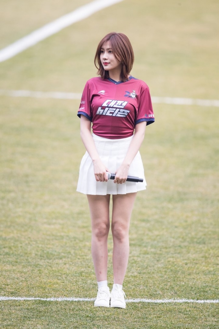 대전시티즌 유니폼 입은 오하영.jpgif | 인스티즈