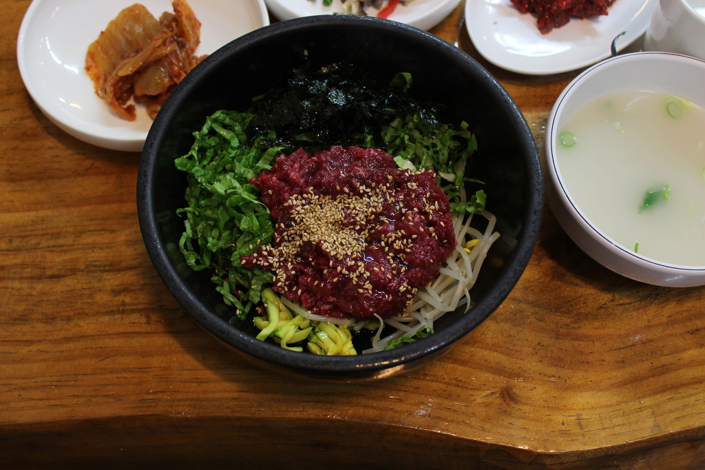광주에서...생고기 비빔밥 | 인스티즈