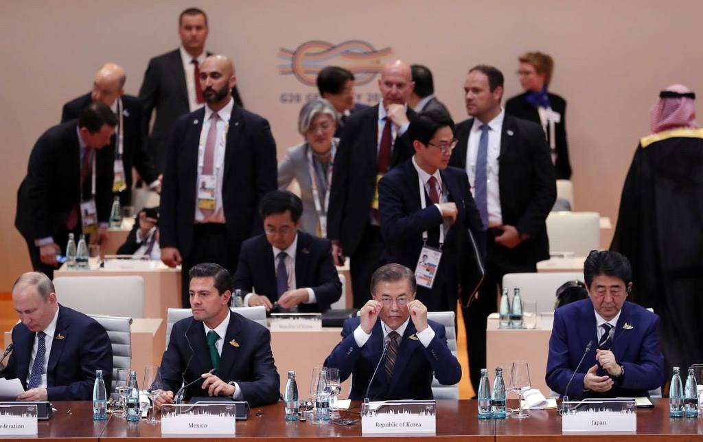 7/7(금) G20 정상회의 세션Ⅰ 문재인 대통령 선도발언 | 인스티즈