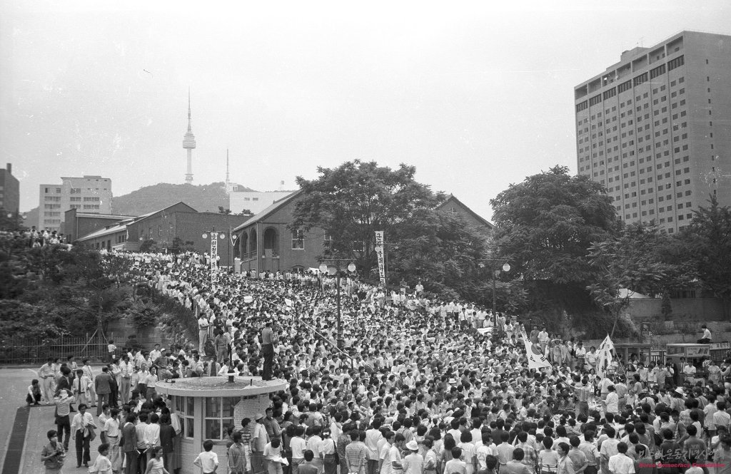 사진으로 보는 1987년 6월의 한국 | 인스티즈