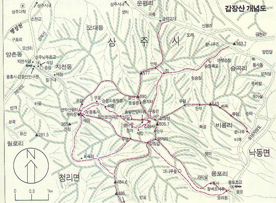 갑장산 이미지