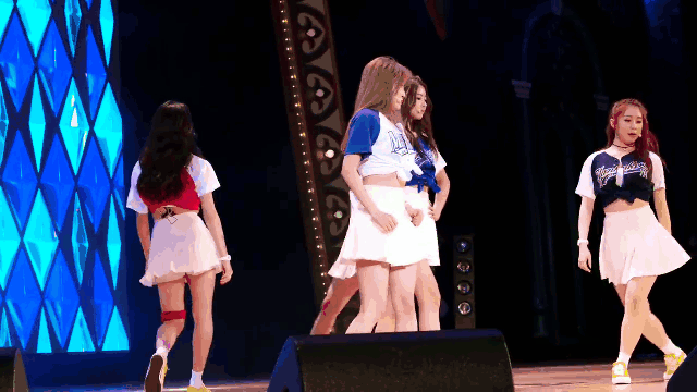 [I.O.I] 아이오아이 주결경 강미나가 웃은 이유.gif | 인스티즈