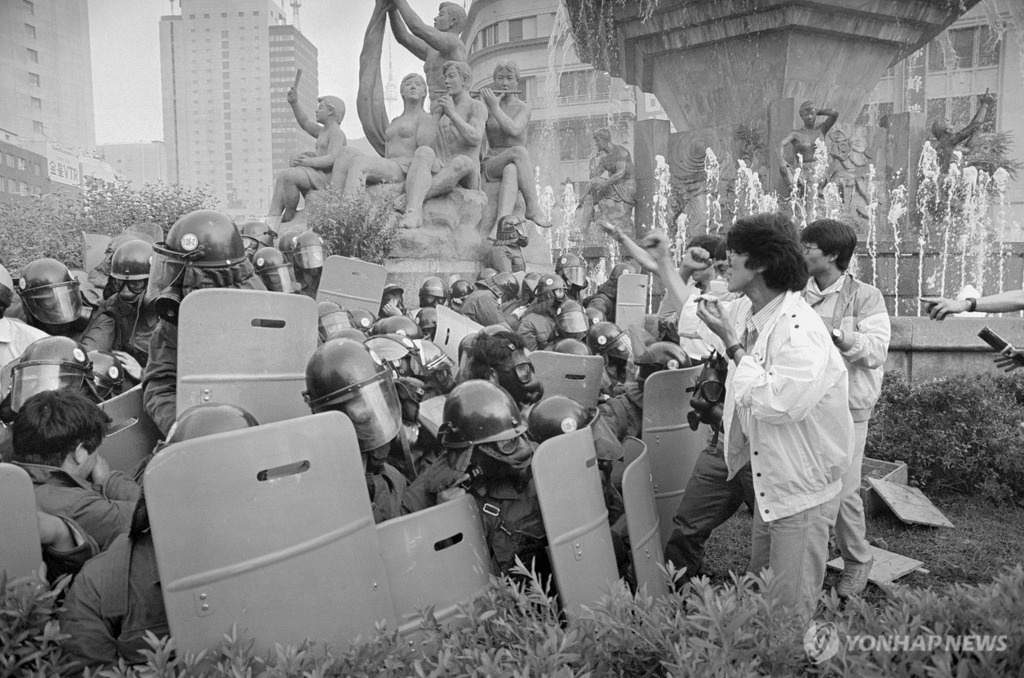 사진으로 보는 1987년 6월의 한국 | 인스티즈