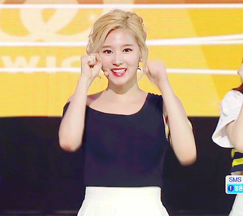 사나 개인기.gif | 인스티즈