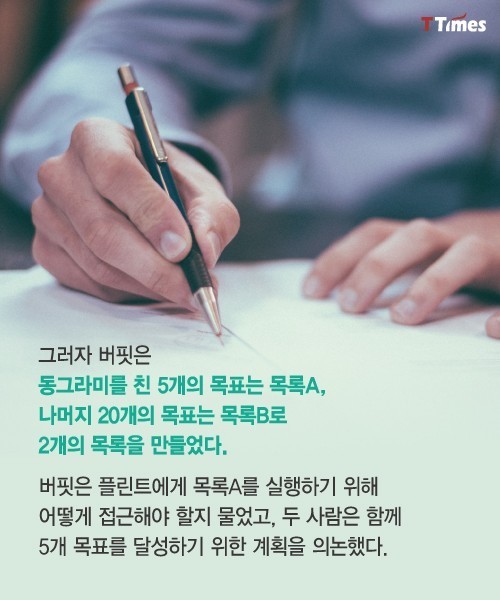 워렌 버핏이 조언하는 목표관리법 | 인스티즈