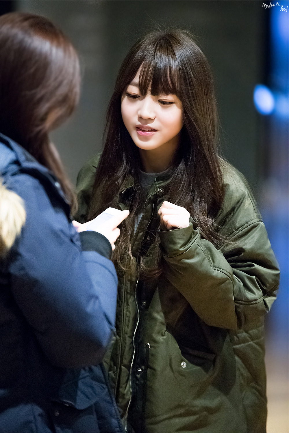 [프로듀스101] [김소희] 모찌모찌해...볼따구 꼬집어보고시포....말랑말랑할것같애...... | 인스티즈