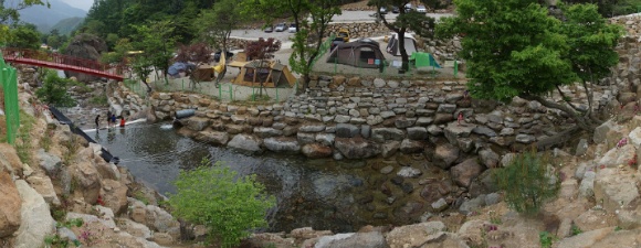 산청지막계곡캠핑장 이미지