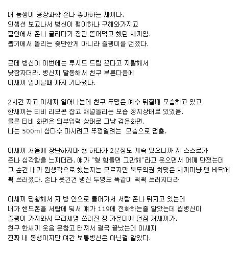 동생을 ㅂ ㅅ 취급하는 이유 | 인스티즈