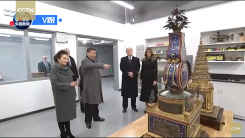 자금성에서 경극 공연 본 트럼프와 시진핑.jpg | 인스티즈