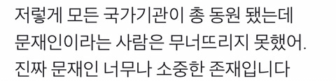 문재인 이거 다 견뎌줘서 고마워 外 | 인스티즈