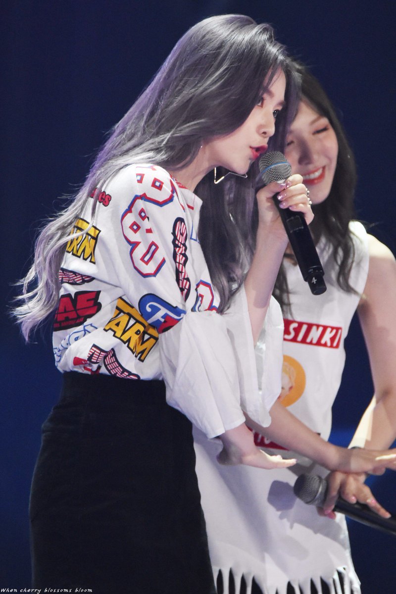 보라보라한 보라색머리 아이린.jpgif | 인스티즈
