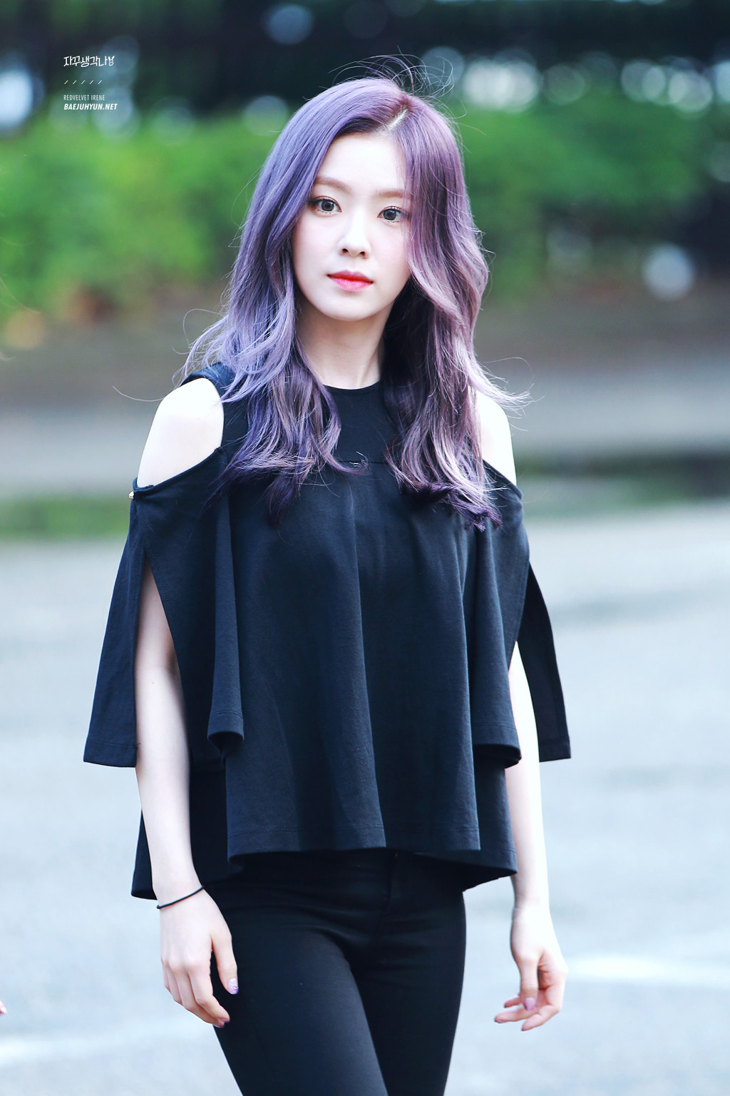 보라보라한 보라색머리 아이린.jpgif | 인스티즈