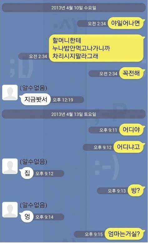 남동생과 카톡하는 수지와 아이유 | 인스티즈