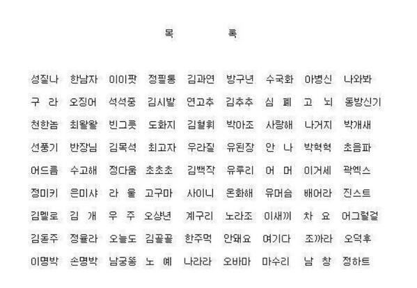내가 아는 가장 특이한 이름 | 인스티즈