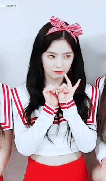 머리띠도 잘어울리는 아이린.gif | 인스티즈