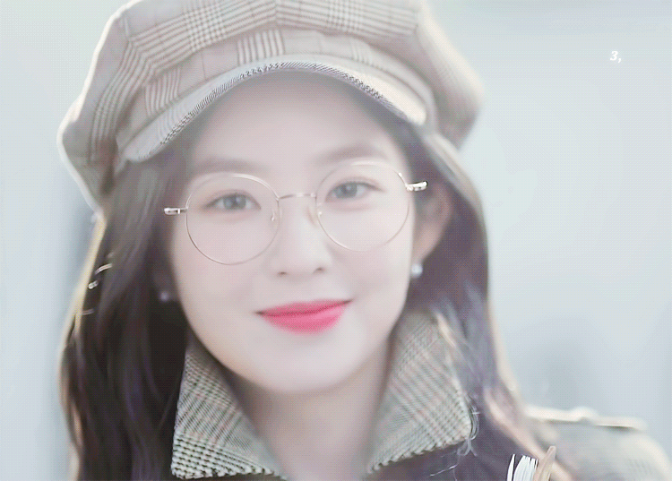 안경 쓴 귀여운 아이린.gif | 인스티즈