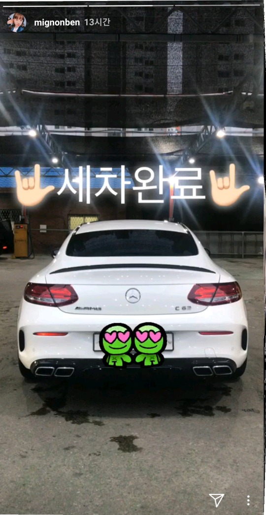 가수 벤이 타고다니는 차량ㄷㄷ.jpg | 인스티즈