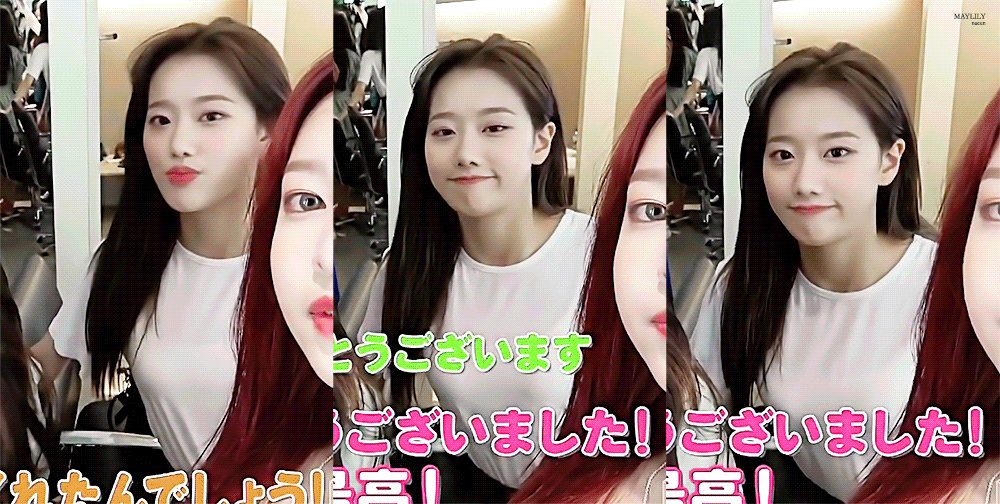 상큼하게 이쁜 에이프릴 이나은.jpgif | 인스티즈