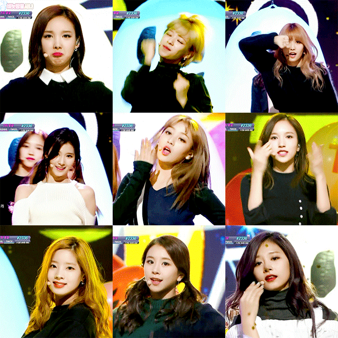 9분할로 보는 트와이스.gif | 인스티즈