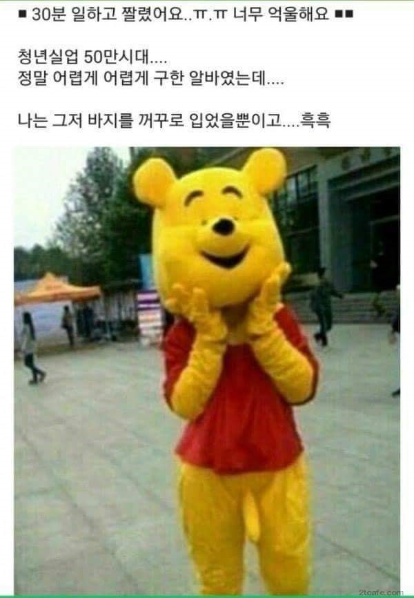 30분 일하고 짤렸어요ㅠ,ㅠ.jpg | 인스티즈