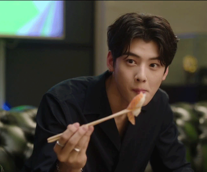 여자들이 선호 하는 나쁜남자 스타일링한 차은우.gif | 인스티즈